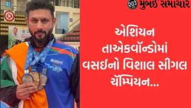 Vasai's Vishal Seigell wibs Gold in Asian Taekwondo