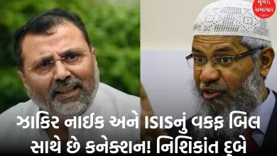 Zakir Naik and ISIS have connection with Waqf Bill Nishikant dubey writes to JPC head