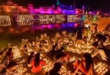 Ayodhya city lit up with the glow of 28,00,000 lakh lamps...