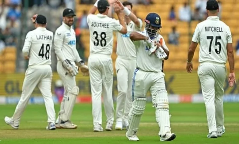 IND vs NZ 1st Test Indian squad  each  retired  connected  46 tally  people     lowest successful  india