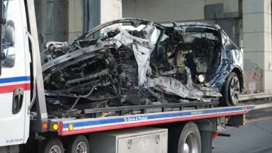 Tesla car catches fire after hitting divider in Toronto, 4 dead including brother and sister from Godhra, Gujarat