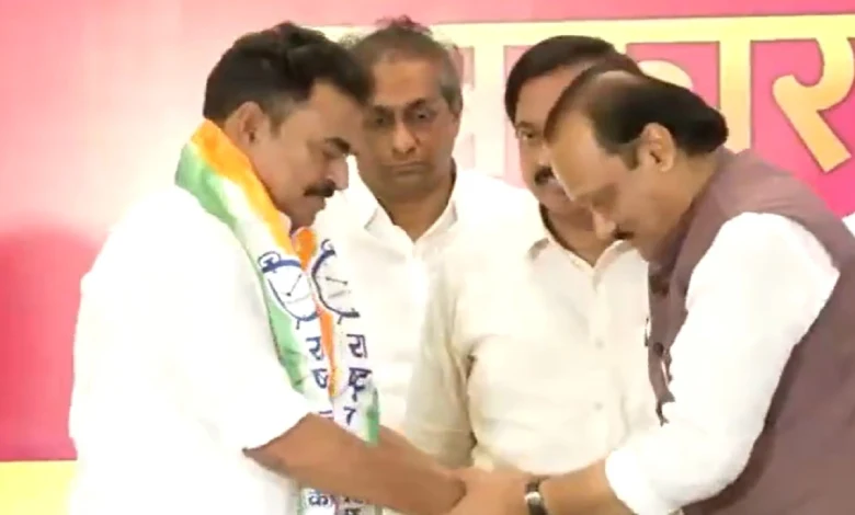 Entertainment news Actor Sayaji Shinde joins Ajit Pawar led Nationalist Congress Party