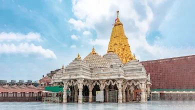 Ambaji Temple celebrates Sharadpurnima large number of devotees gathered