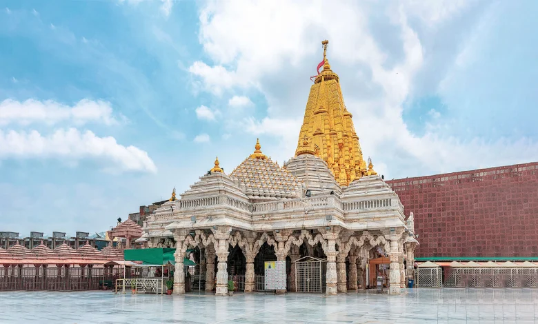 Ambaji Temple celebrates Sharadpurnima large number of devotees gathered