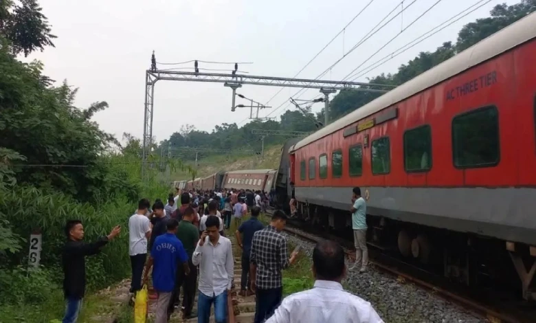 Another rail accident: Eight coaches of Agartala-LTT Express derailed in Assam