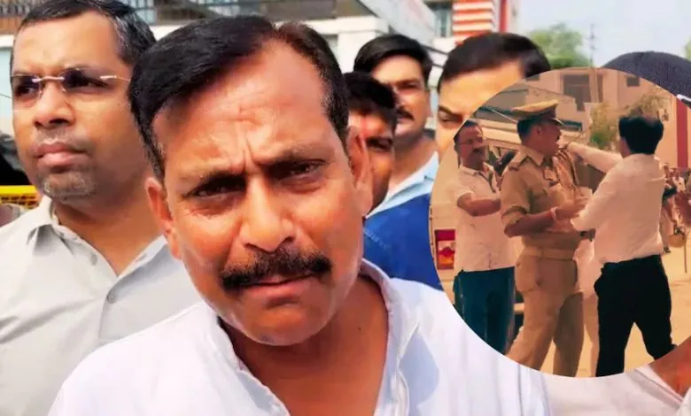 BJP MLA Yogesh Verma Slapped During Election Controversy in UP