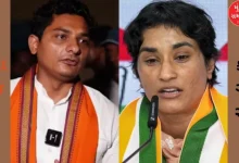 Congress hit on Julana seat; BJP ahead leaving behind Vinesh Phogat