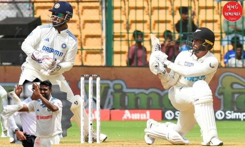 Conway adamant in Pune Test, but Ashwin impressive