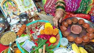 Dhanteras pooja and ritual performance