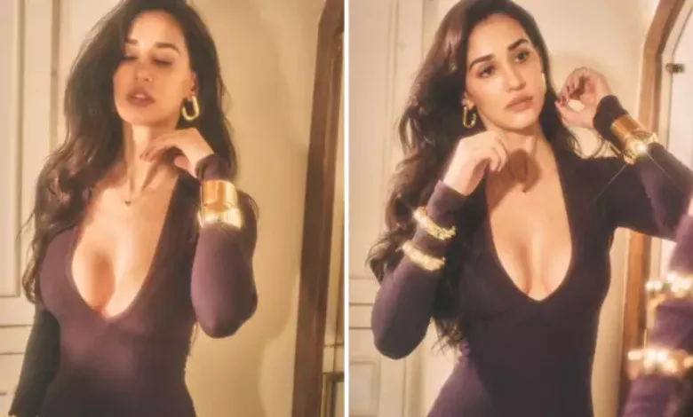 After wearing a saree, the 'bikini queen' was seen in a bold look, see the viral pictures... Disha Patni