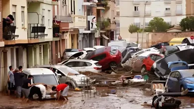 Europe's terrible flood in Spain