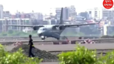 First flight landing at Navi Mumbai Airport, cannon salute given