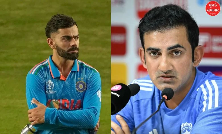 IND VS NZ: Gautam Gambhir finally breaks silence for Virat Kohli, says that…