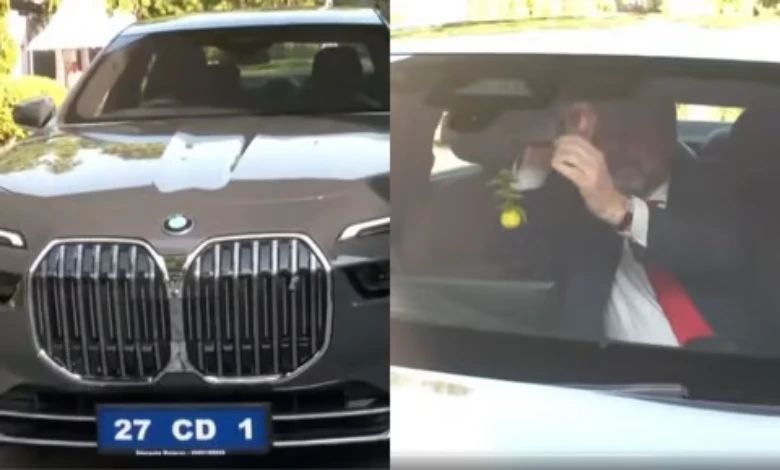 German ambassador feels India's colors: lemon-chilli hanging in new BMW car, shrift also burst