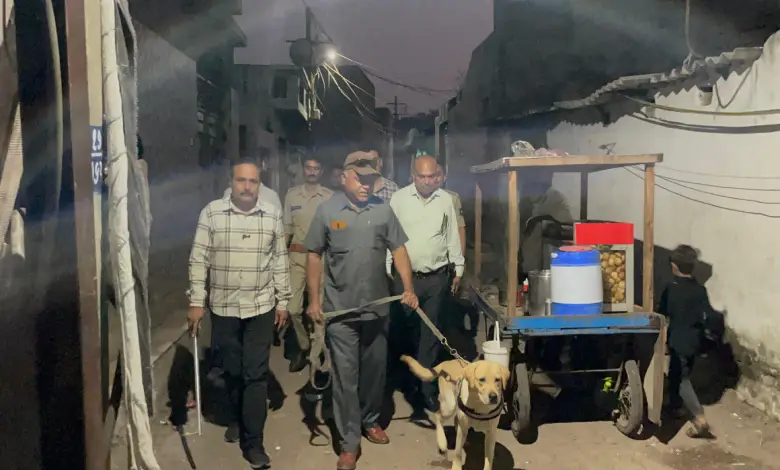 Gujarat police trained Alcohol detection dog