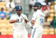 India fights back in Bengaluru, but Virat loses wicket on last ball