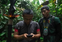 Internet's impact in the Amazon jungle: Tribesmen are now stuck on their phones instead of hunting