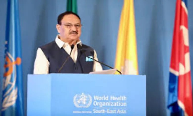 JP Nadda becomes WHO South East Asia chief, calls India an emerging country in digital health