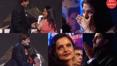 Jaya Bachchan received an award, daughter-in-law Aishwarya Rai-Bachchan gave this reaction...