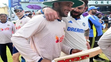 Kohli gave a special gift to the retiring Shakib!