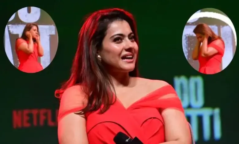 Kajol event discomfort viral video