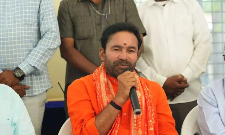 Congolese governments in Himachal, Karnataka and Telangana in financial crisis: Kishan Reddy