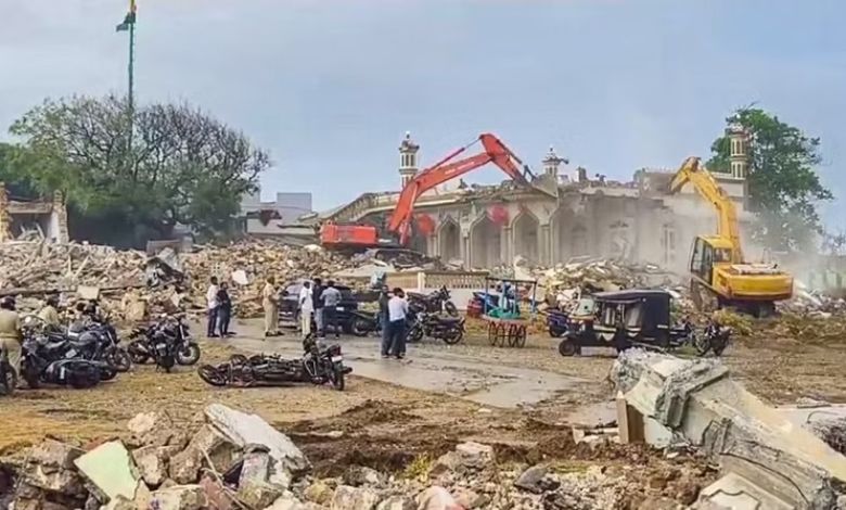 The case of bulldozer action around Somnath temple reached the Supreme Court