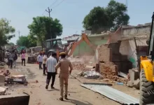 Mega demolition by Viramgam Municipality