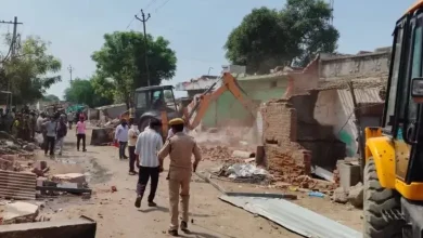 Mega demolition by Viramgam Municipality