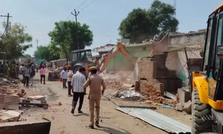 Mega demolition by Viramgam Municipality