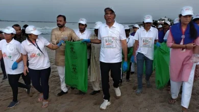 'My Bharat Volunteers' in Porbandar; Cleanliness campaign of Chopati...