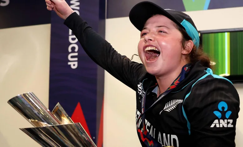 New Zealand women cricketers celebrate world cup win in style