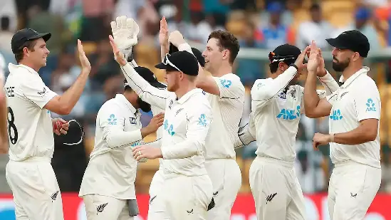 New Zealand wins test after playing 17 match in India