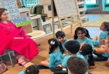 nita ambani turns a storyteller for prithvi, jeh at dhirubhai ambani school