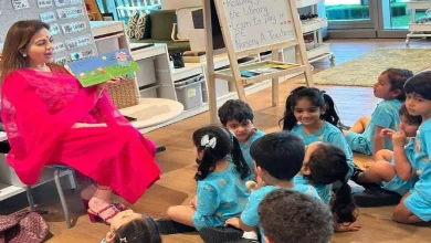 nita ambani turns a storyteller for prithvi, jeh at dhirubhai ambani school