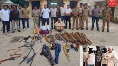 Notorious gangster Bhima Dula of Porbandar arrested by police, seized Rs 50 lakh and deadly weapons