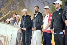 J &k CM Omar Abdullah completes half marathon Sunil Shetty also present