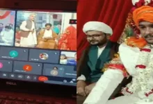 A Unique Wedding: Groom from Jaunpur and Ladi from Lahore "Online Nikah"