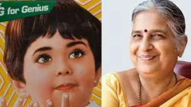 Who is this girl seen on the packet of Parle-G Biscuit? Sudha Murthy or…