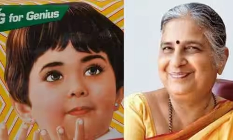 Who is this girl seen on the packet of Parle-G Biscuit? Sudha Murthy or…