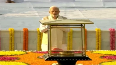 Gandhi Jayanti 2024: PM Narendra Modi pays homage to Mahatma Gandhi