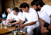 Sometimes jalebi and sometimes pakoda... Rahul Gandhi's different view was seen in Haryana