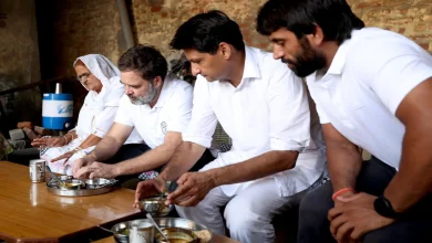 Sometimes jalebi and sometimes pakoda... Rahul Gandhi's different view was seen in Haryana