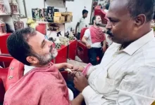 Watch: Rahul Gandhi gets emotional barber reaching salon, Congress leader shares video