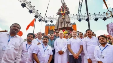 Rahul Gandhi taunts BJP-Shiv Sena, says statue of Shivaji Maharaj sends message that