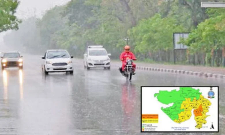 Rain in 93 talukas in last 24 hours in Gujarat, gusts in Ahmedabad early today