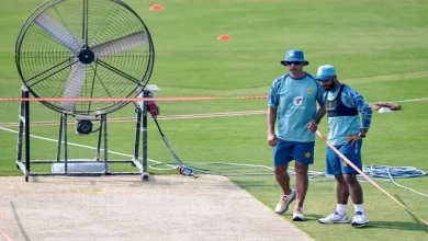 Pakistan uses industrial fans and heaters to dry out pitch