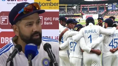 Rohit Sharma addressing the media after India vs New Zealand 1st Test match