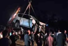 Eknath Shinde government minister's car met with a terrible accident