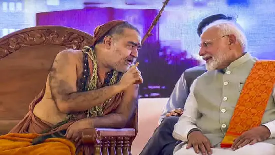 "NDA stands for the discipline of Narendra Damodardas" Shankaracharya praised the Prime Minister